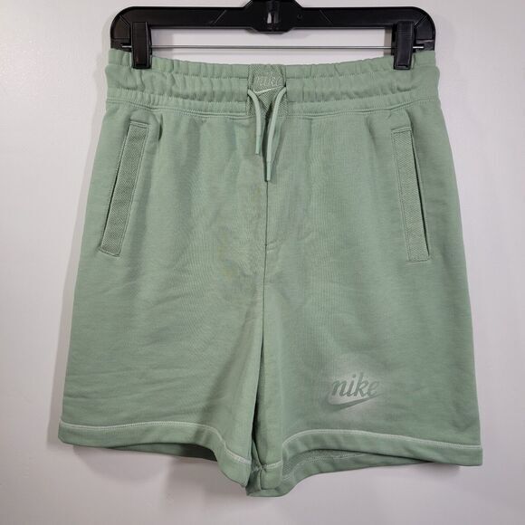 Nike Sportswear French Terry Essential Shorts Fleece Women's M DM8001-008 - Picture 1 of 14